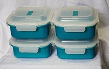 Set of 4 Lock N Lock 1.1L/ 37oz. / 1.2 Qt. Fo...