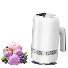 Smart Ice Cream Maker – 300ML Automatic Home Ice Cream Machine, Soft Serve & 