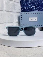 Gucci GG1445O Light Blue Square Fashion Sunglasses 55-18-145