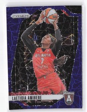 2024 Panini Prizm WNBA Laeticia Amihere #54 Blue Velocity Prizms
