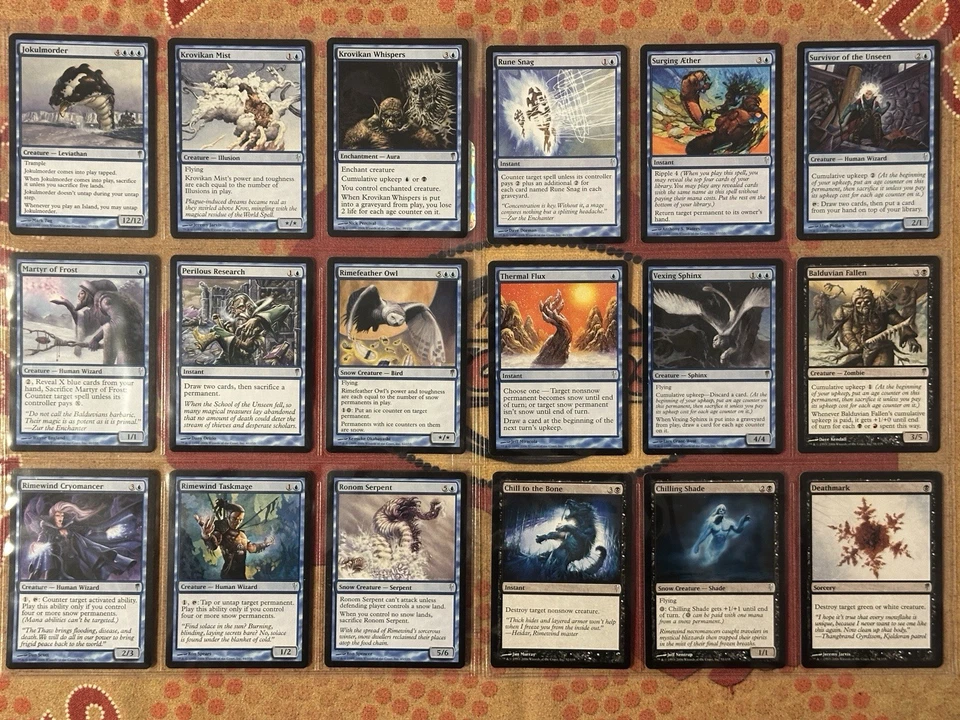 MtG: Coldsnap Complete Set - NM/LP - 155 Cards - Image 3 of 4