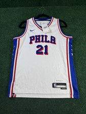 Nike Joel Embiid Philadelphia 76ers Jersey Size Youth Large 14/16
