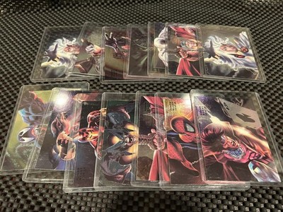 1994 Flair Marvel Annual - Power Blast - Partial Set of 14 Cards 