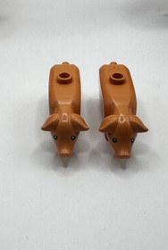 (L-2) LEGO City Pig 87621pb01 Knights Pirates Hobbit Farm 7684