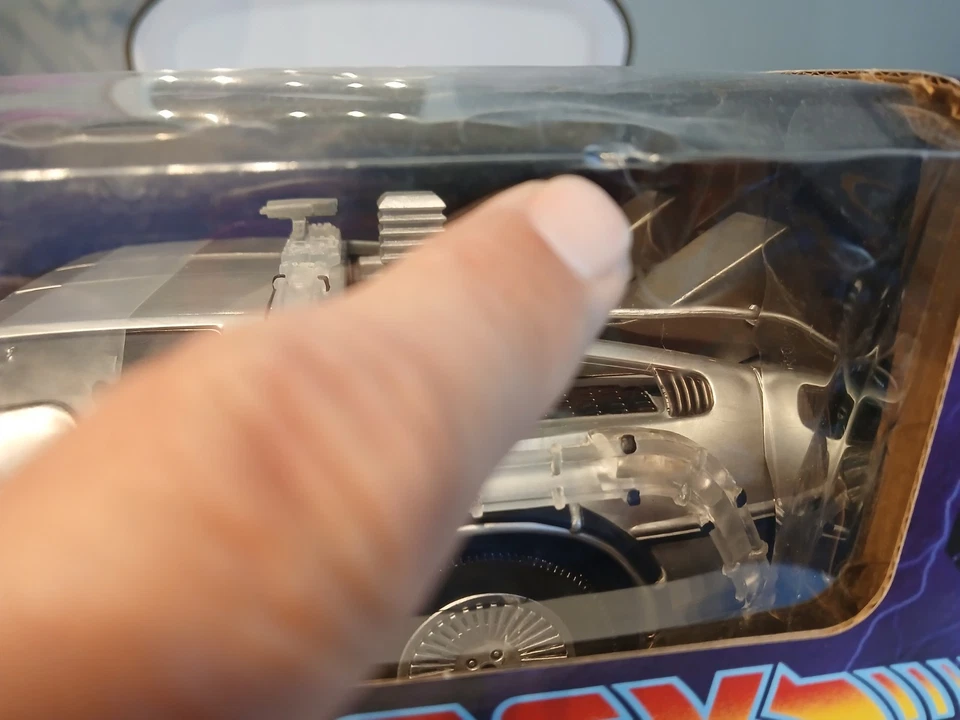 Back To The Future 2 1/15th Scale DeLorean Time Machine (Autographed) - Image 2 of 4