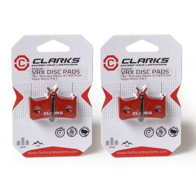 Clarks Scheibenbremsbelag gesintert VRX801 für Shimano XT SRAM Hope CRS x2 Paar