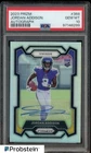 2023 Prizm Jordan Addison Silver Prizm Rookie Autograph RC #368 PSA 10 GEM MINT