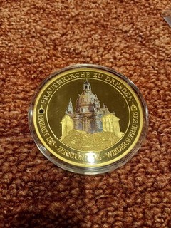 Gedenkmedaille „10 Jahre Wiederaufbau Frauenkirche“