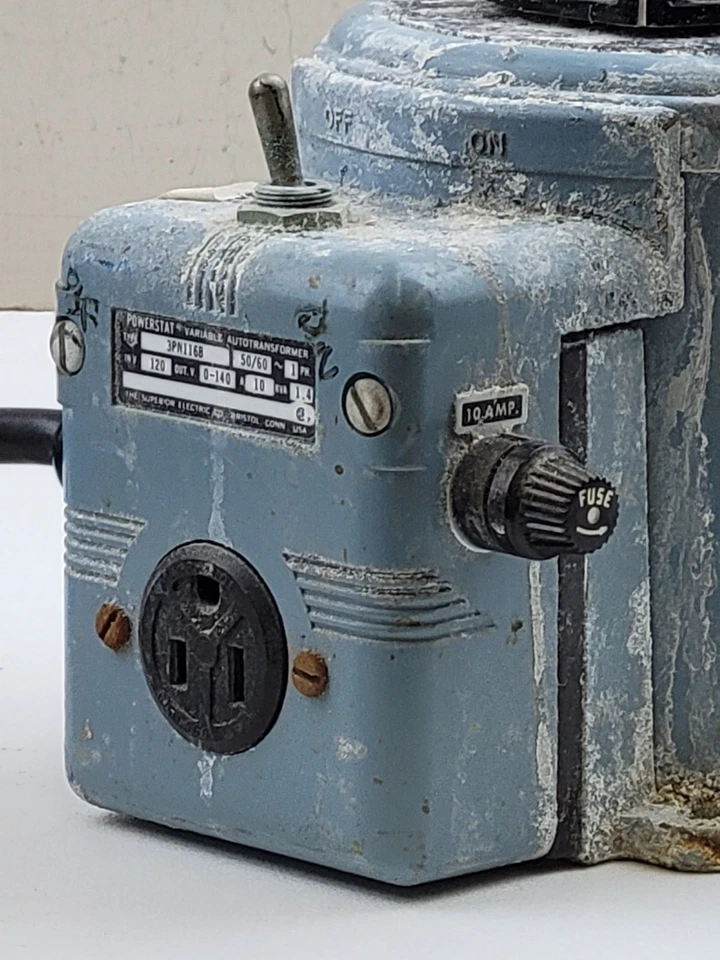Autotransformador variable Fisher-Scientific Superior Electric Powerstat 3PN116B Foto 4 de 4