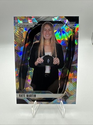 2024 Panini Prizm WNBA Kate Martin Las Vegas Aces Cracked Ice Rookie #148 