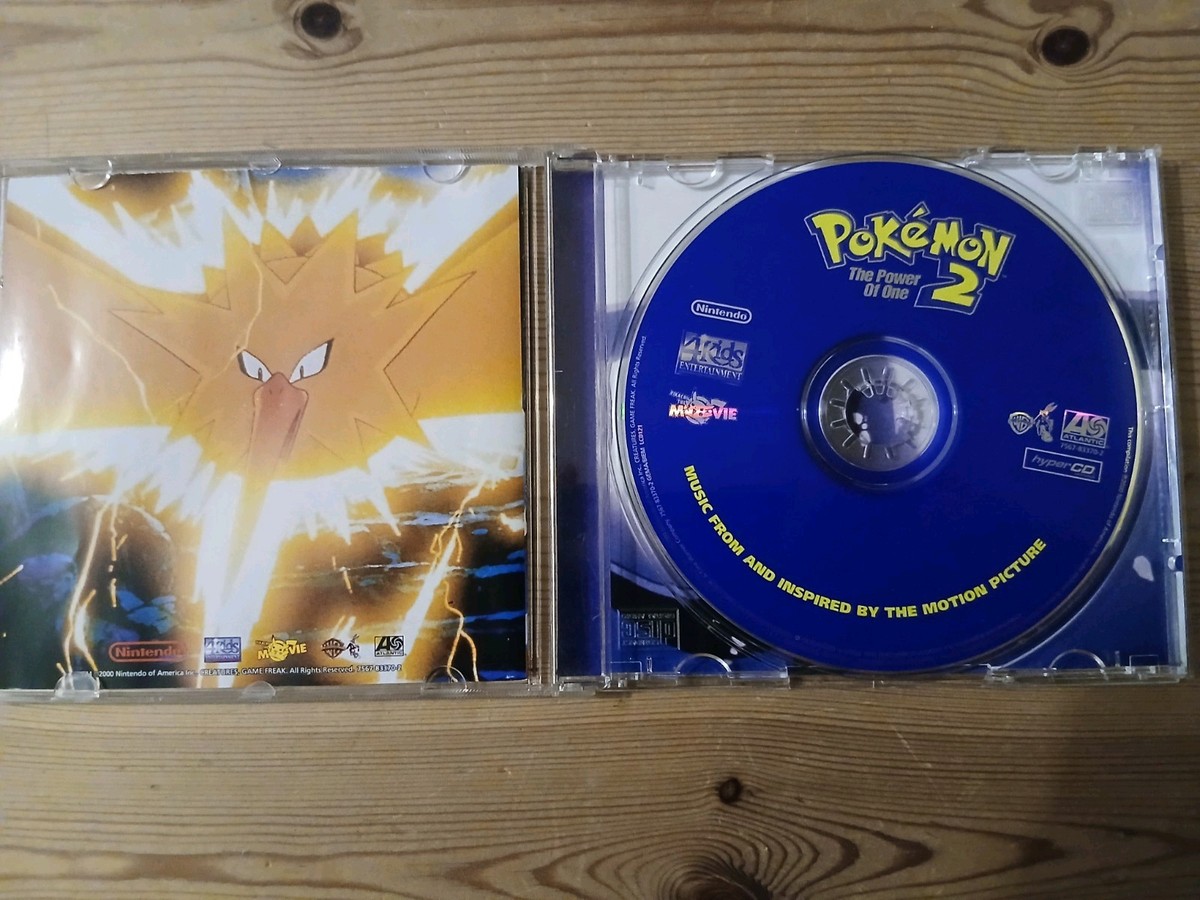 Pokémon 2000 The Movie The Power Of One CD Soundtrack 75678337024 