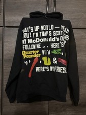 Travis Scott Cactus Jack x Flea Market Hoodie McDonald  s Large