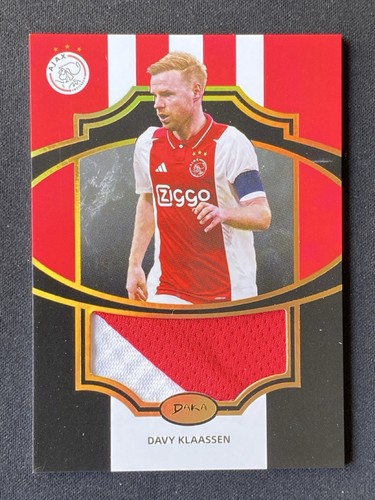 Davy Klaassen 2025 Daka AFC AJAX Jersey /15 #JSY-4