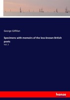 George Gilfillan | Specimens With Memoirs Of The Less-Known British Poets | Buch