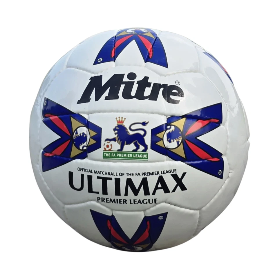 Mitre Ultimax Football 1998-2000 Official Match Ball Soccer Ball Größe 5