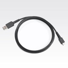 Zebra Micro USB sync cable Black USB cable - 25-124330-01R - 4054317312673