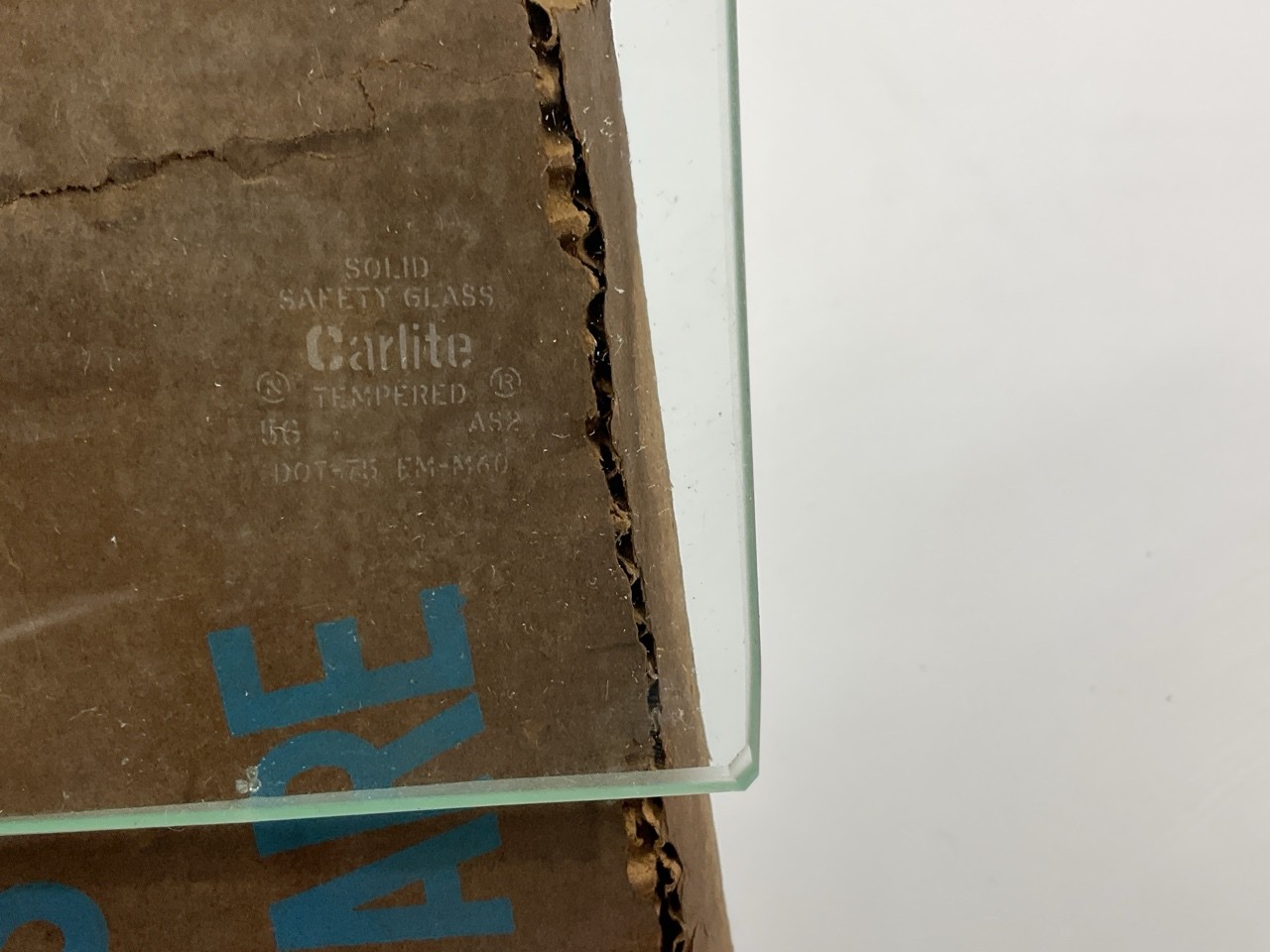 NOS - OEM Carlite V4831 Front Right Vent Window Glass 1973-79 F-250 F-350 Bronco