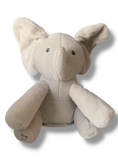 Flappy The Elephant Baby Gund Plush Toy Peek-a-Boo Animated Ears Singing Tested