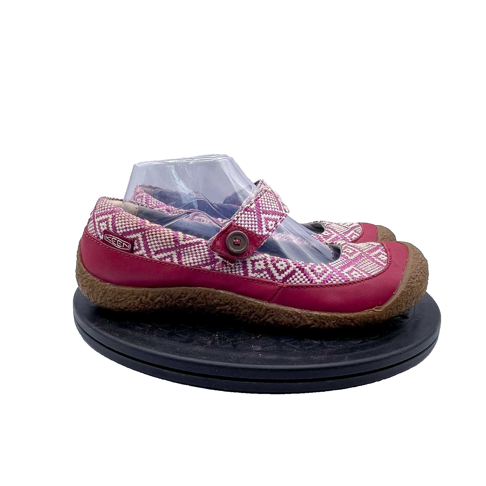 Scarpe basse Keen Harvest Mary Jane rosse donna taglia 8 comfort geometrico