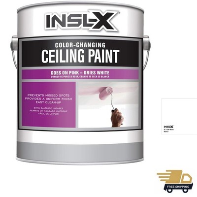 Color-Changing Ceiling Paint, White, 1 Gallon