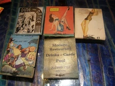 Matchbook lot Salem Oregon, Bligh Billiard Parlor, Busy Corner Red Lantern Tav,
