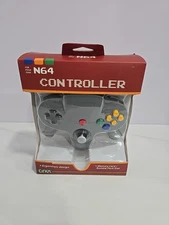 Brand New Cirka Replica Controller (Grey) - Nintendo 64 N64 Wired Controller