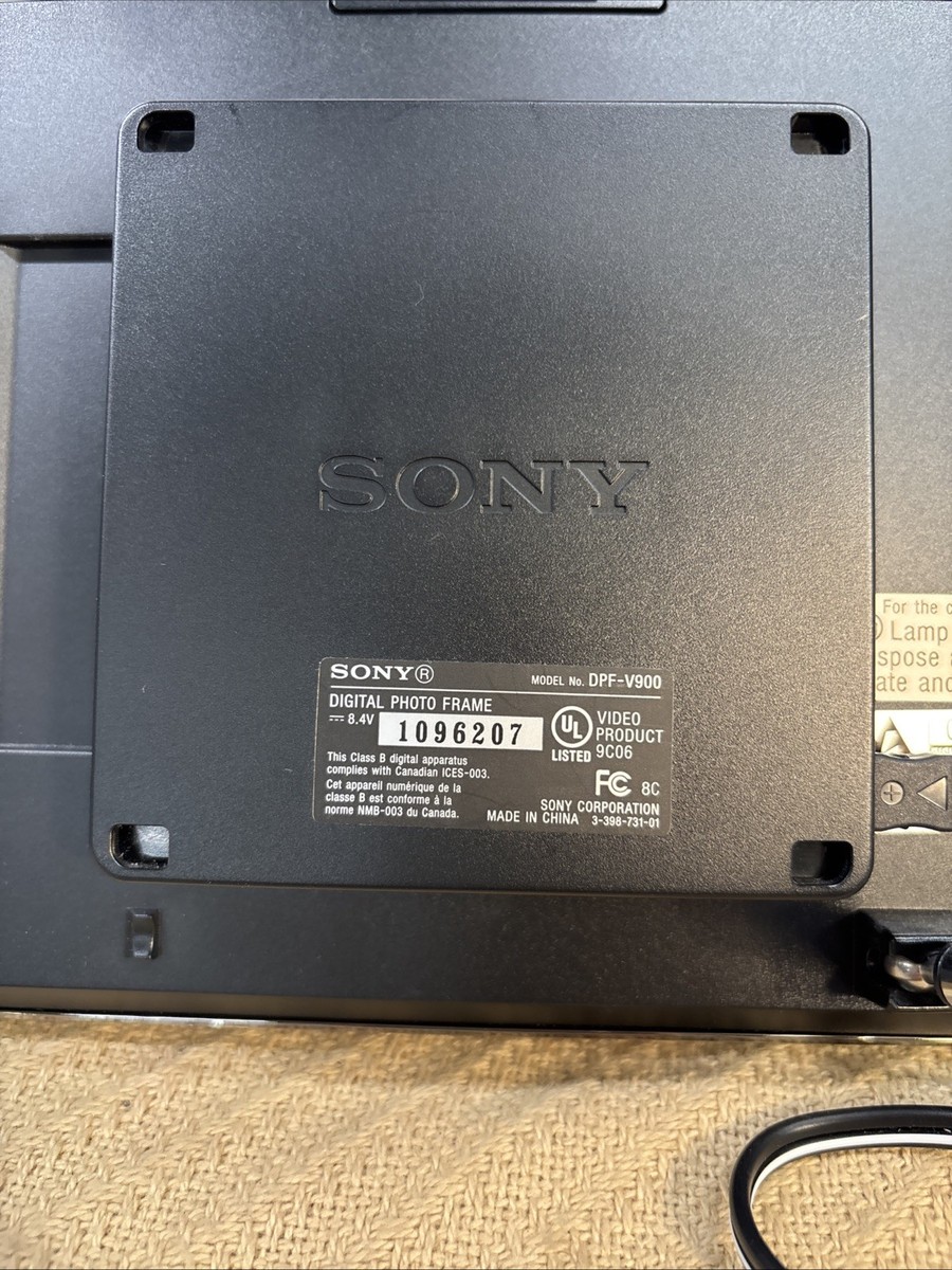 Sony S-Frame DPF-V900 9
