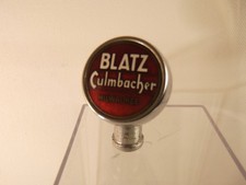 Blatz Culmbacher Milwaukee round Beer Tap Handle -Gen. Products