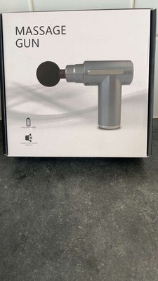 Massage Gun LCD Deep Tissue Percussion Massager with 4 Heads 6 Speeds