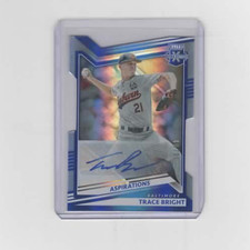 2022 Panini Elite Extra Edition - Trace Bright #137 Aspirations Die-Cut /83 (RC)