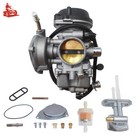 Carburetor for 2003-07 Suzuki Ltz400 Ltz 400 Quad Atv With Fuel Valve Petcock