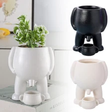 Piss Pot Planter,Piss Pot for Plants,Peeing Plant Pot,Flower Pot Funny Vase TR