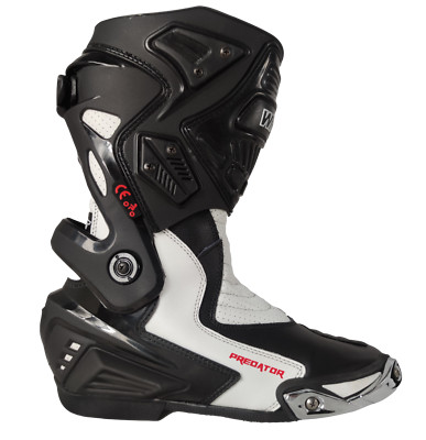 WN Racing Stiefel Motorradstiefel Rennstrecke Straße Torsionsschutz Sliders
