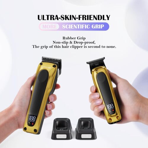 SUPRENT PRO Professional Hair Clippers for Men - High Torque Brushless Motor & D - Picture 5 of 6