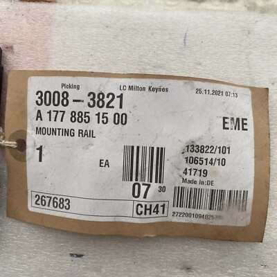 MB A W177 Front Bumper Left Upper Mounting Rail A1778851500 NEW  