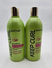 Kativa Keep curl shampoo Kiwi and Orange juice 500 ml set of 2 bottles