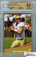 Christian Ponder Cards and Memorabilia Guide 39