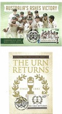 2014 Ashes Victory 2 Maxi Cards Special Postmark Sydney 20 Jan 
