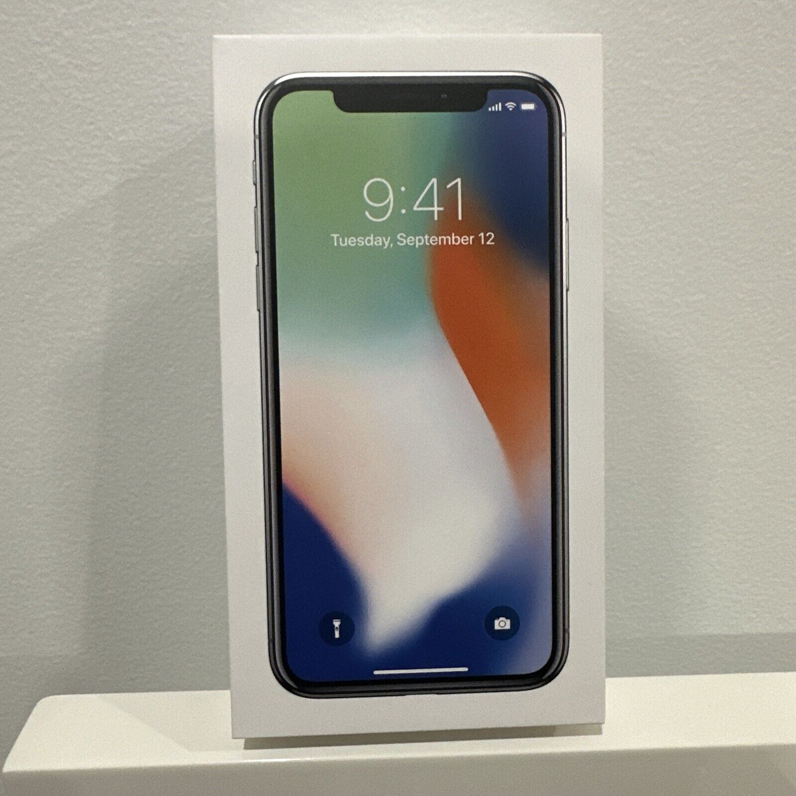 Apple Iphone X 256 GB SILVER. BOX ONLY