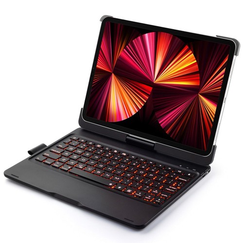 Smart Keyboard Case Folio for iPad Pro 12.9-inch M1 5th, 6th, Pro 11'' US Layout - Picture 10 of 13