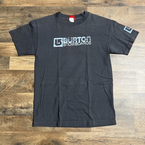 Vintage Burton Snowboards TShirt Y2k Double Sided Adult Men Size S