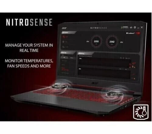 ACER Nitro 5 15.6" Gaming Laptop - Intel Core i5 - 16 GB RTX 3050 - 512GB - Image 3 of 4