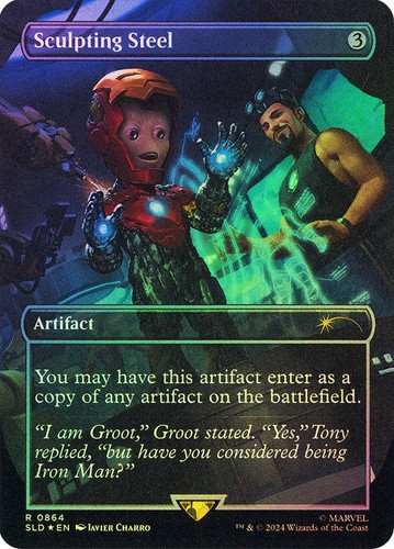 MTG Secret Lair: Can You Feel With A Heart Of Steel Set (Never