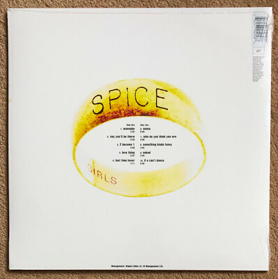 SPICE GIRLS * SPICE * LIMITED EDITION WHITE VINYL ALBUM * NEW