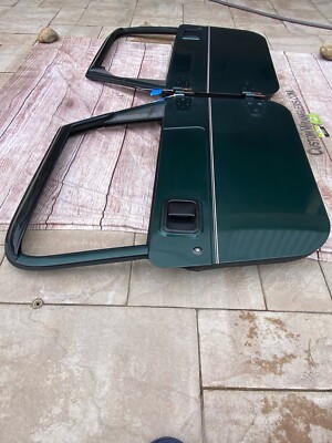 1999 2000 2001 Oem Jeep Wrangler TJ Full Hard Doors Pair Forest