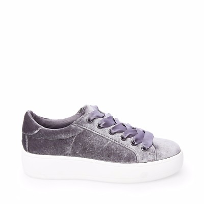 steve madden velvet sneakers