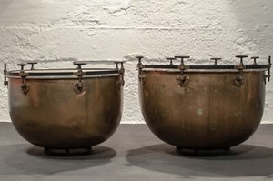 Rarity: "baroque" timpani from the 19th century by Mahillon