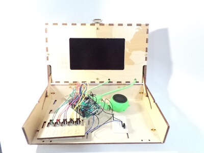 INCOMPLETE Piper Computer Kit STEAM Learning w Raspberry P Blockly Coding Python