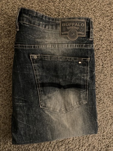BUFFALO Denim Brand Slim Straight Jeans 