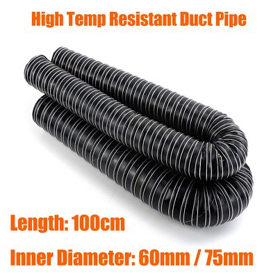 60mm / 76mm Duct Pipe Air Diesel Parking Heater Ducting Hose For Car Caravan